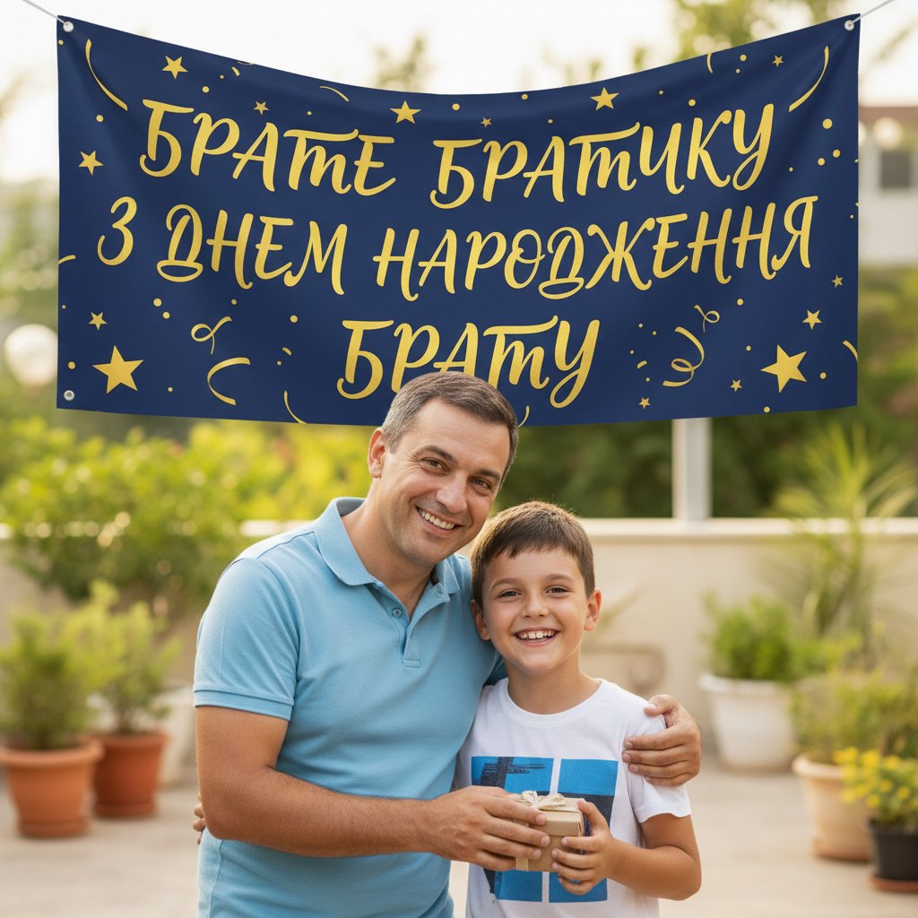 брате братику з днем народження брату