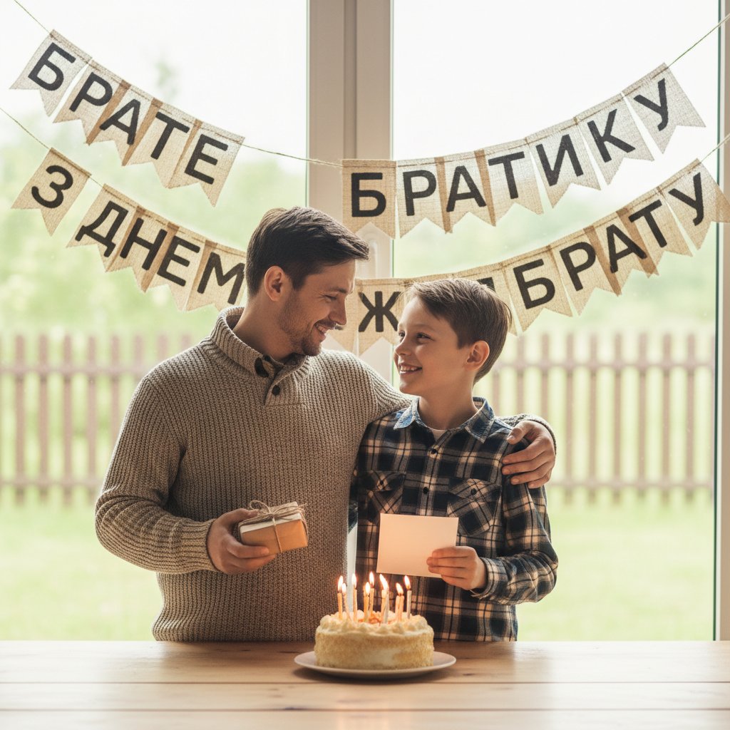 брате братику з днем народження брату