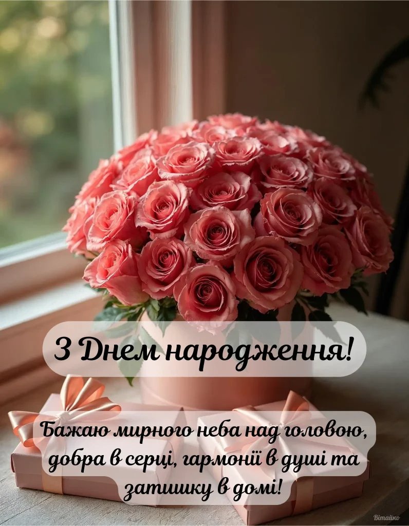 днем народження жінці
