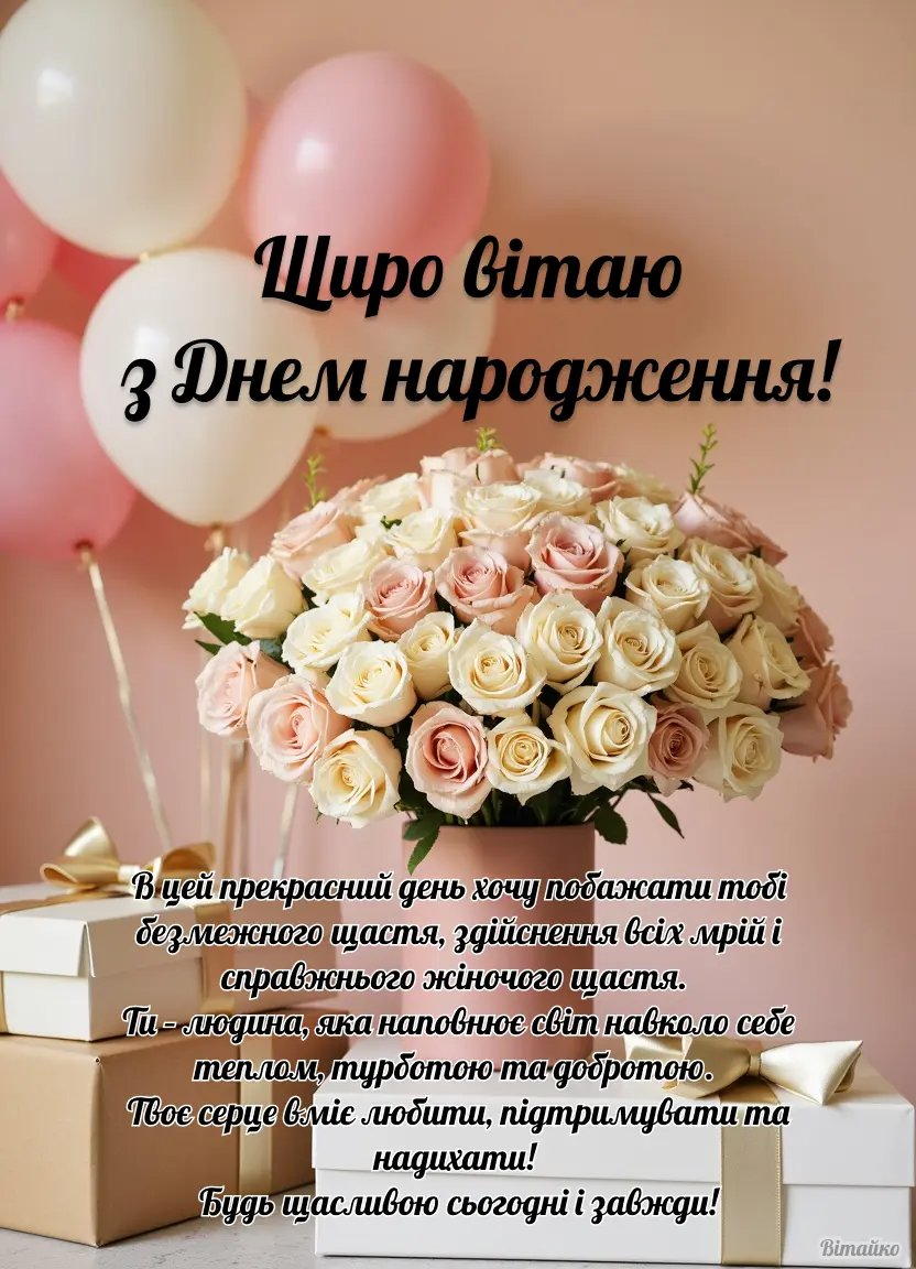 картинки з днем народження для чарівної жінки