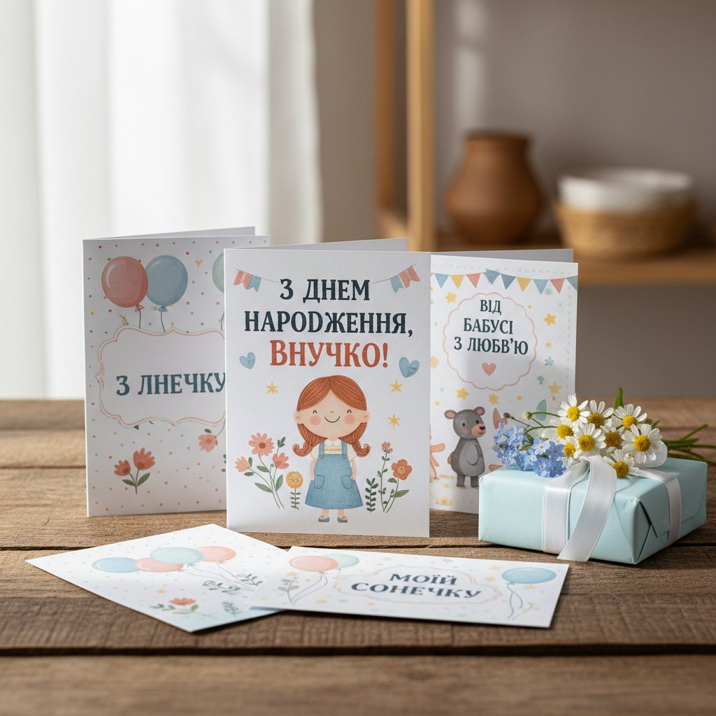 картинки з днем народження внучки від бабусі