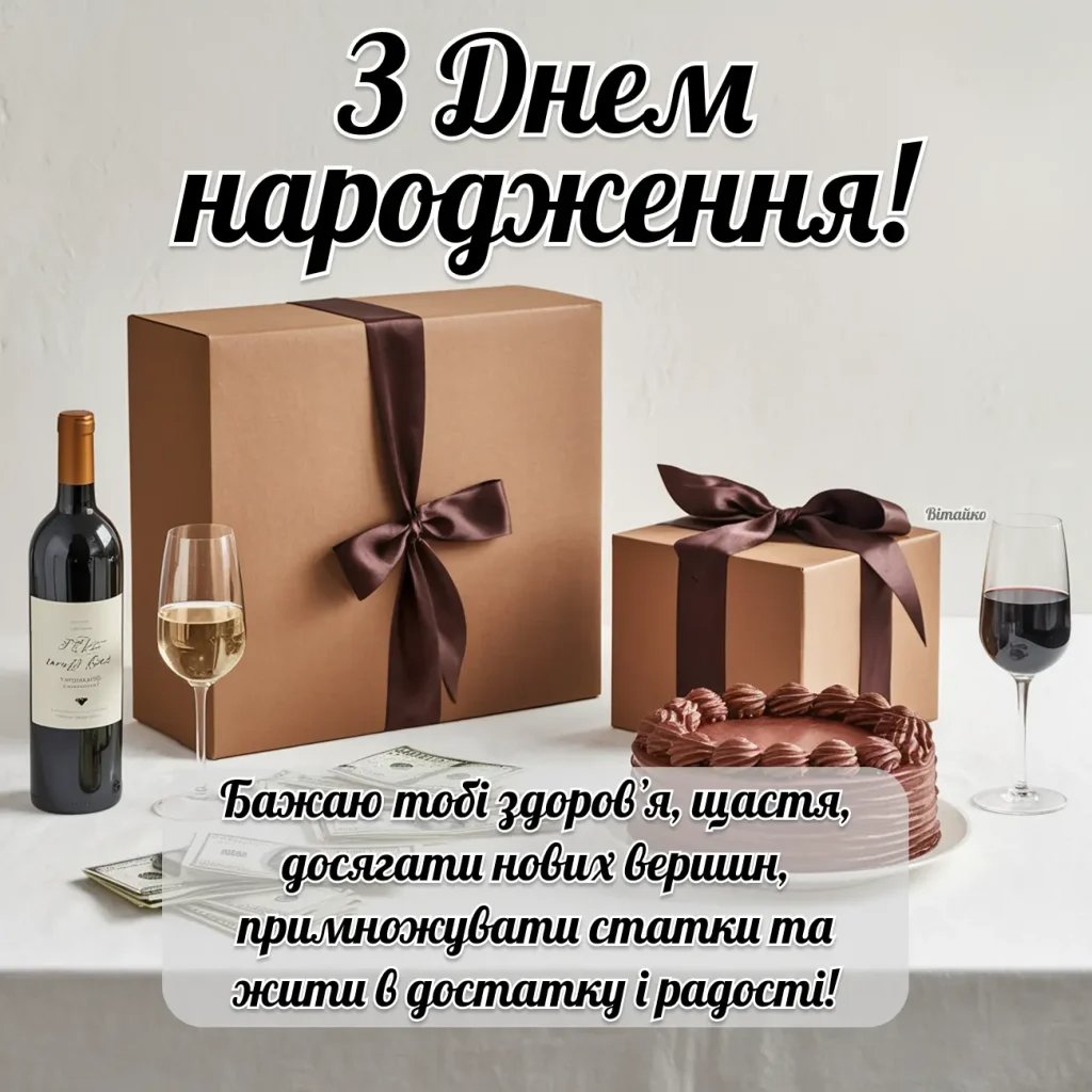 мужчині з днем народження другу