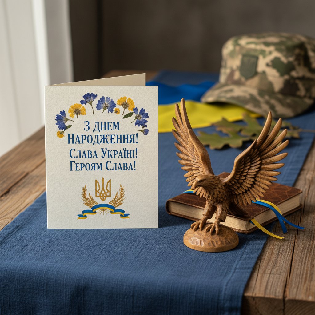 патріотичне привітання з днем народження мужчині