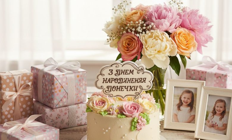 поздоровлення з днем народження донечки