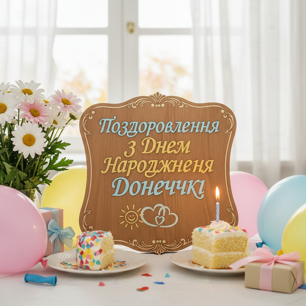 поздоровлення з днем народження донечки
