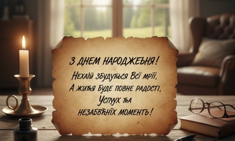 привітання з днем народження для чоловіків своїми словами