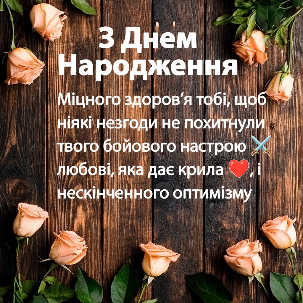 привітання з днем народження хлопцю своїми словами