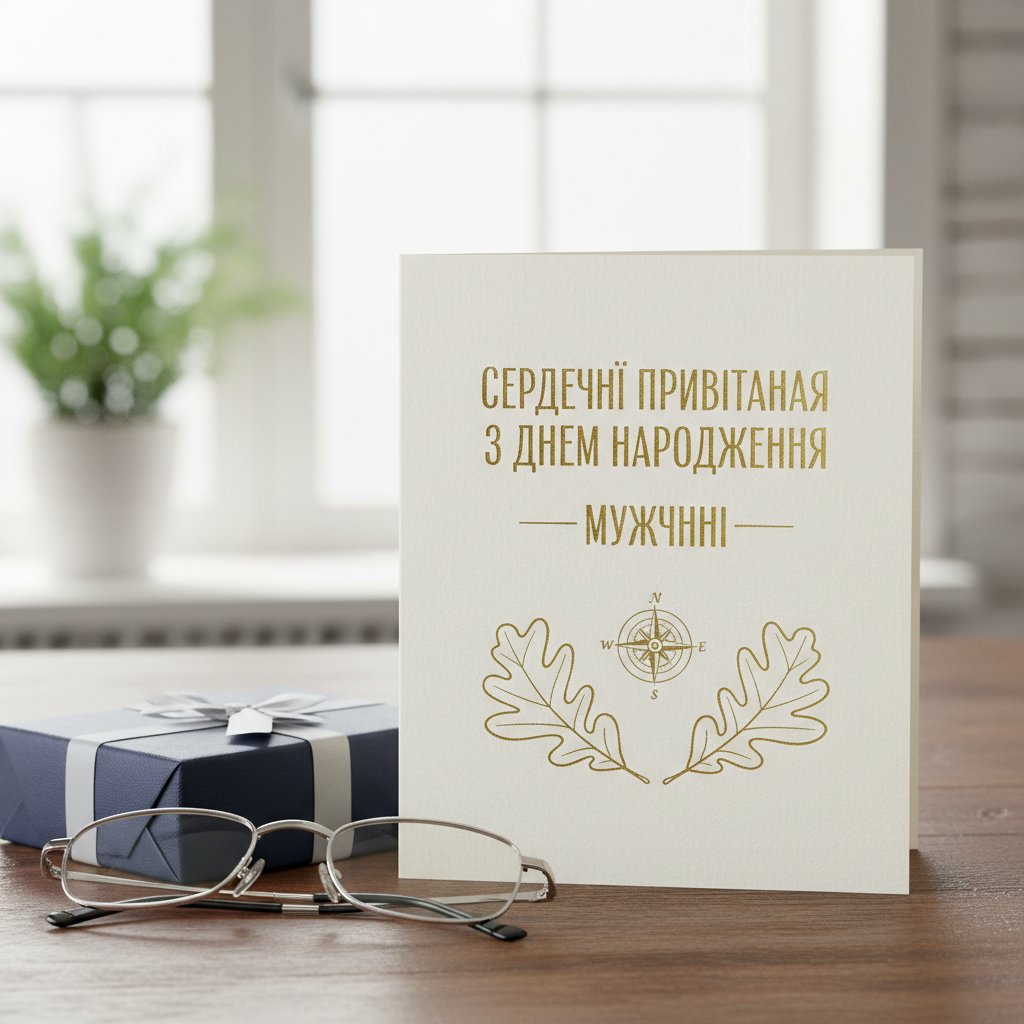 сердечні привітання з днем народження мужчині