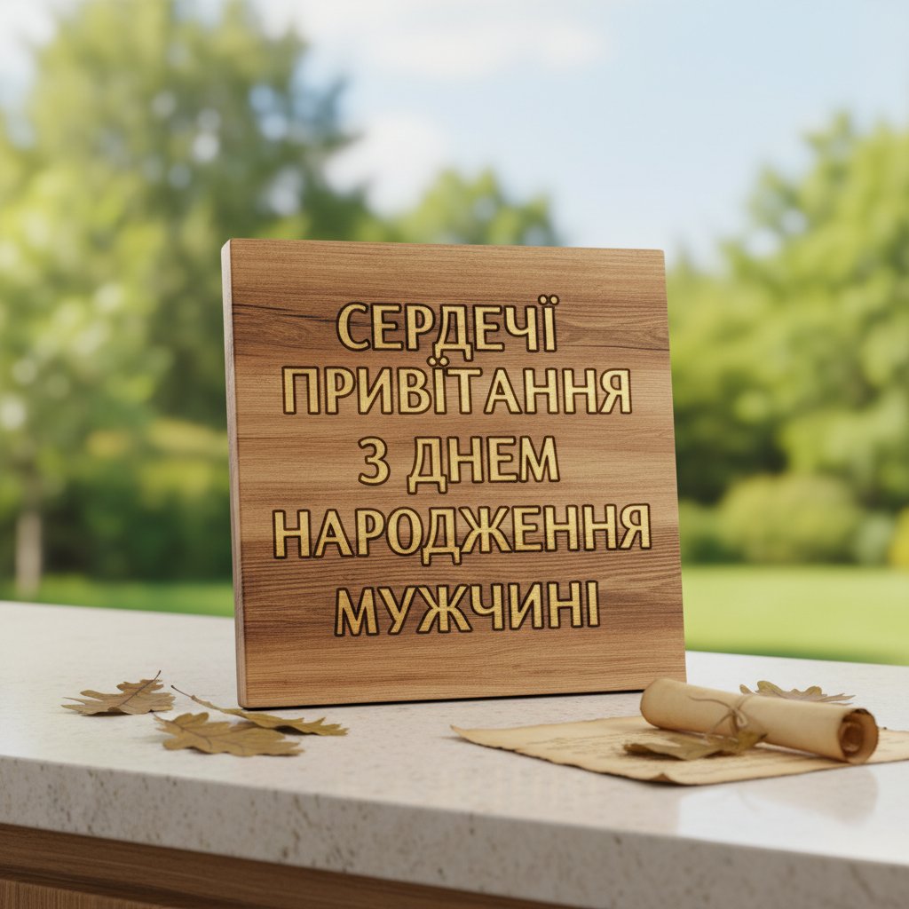 сердечні привітання з днем народження мужчині