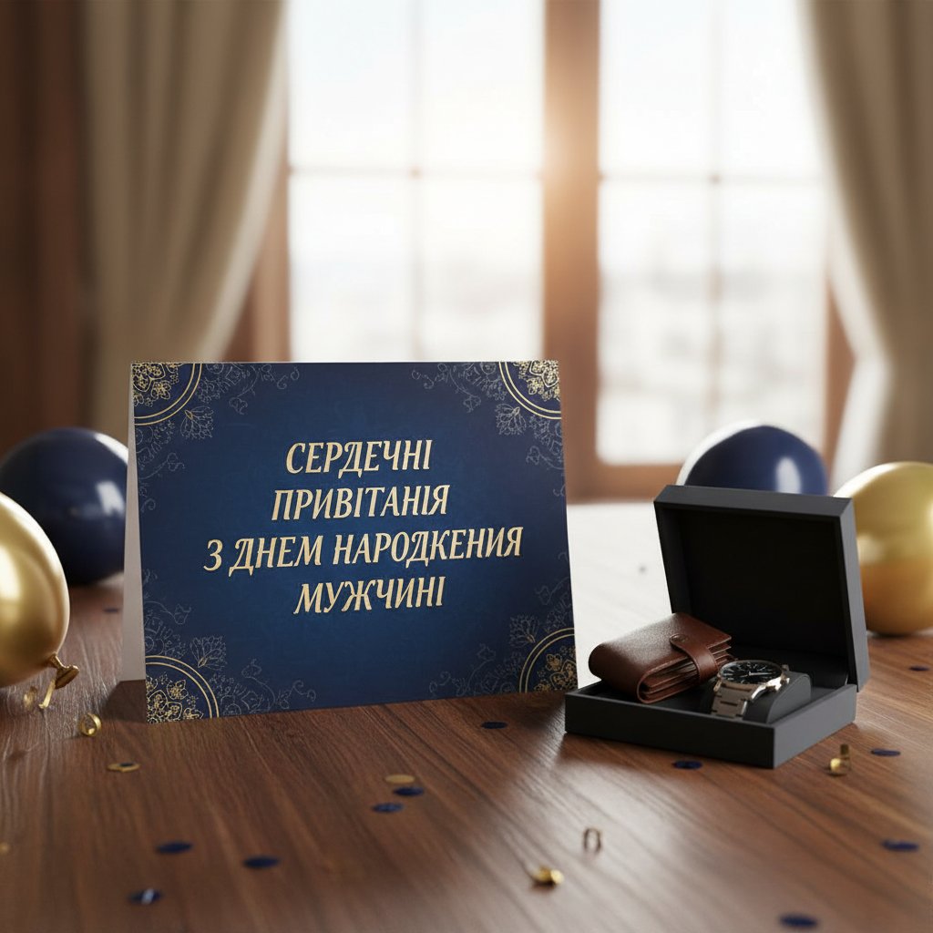 сердечні привітання з днем народження мужчині
