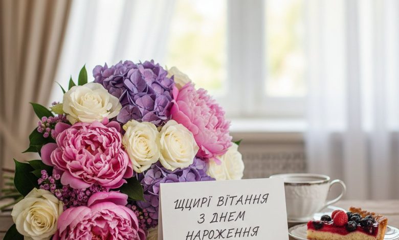 щирі вітання з днем народження жінці