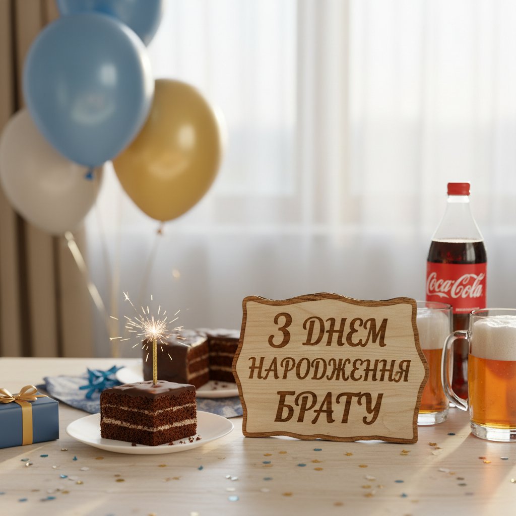 з днем народження брату картинки