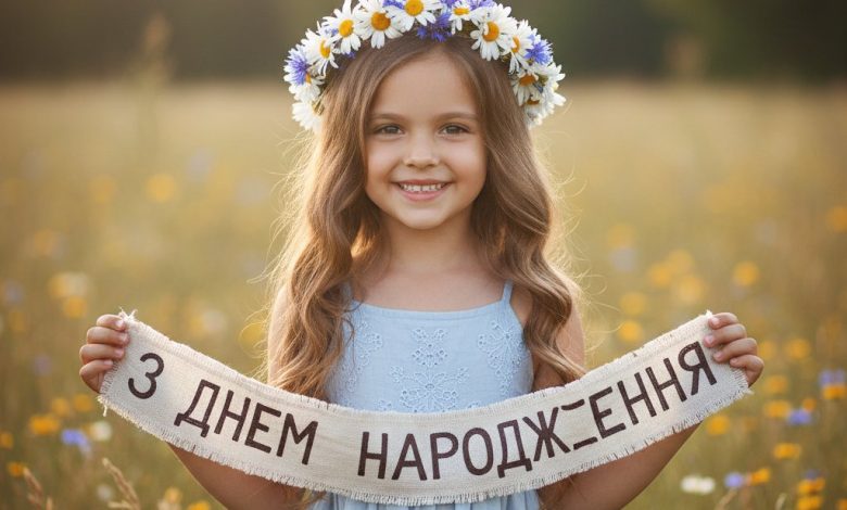 з днем народження дівчинку