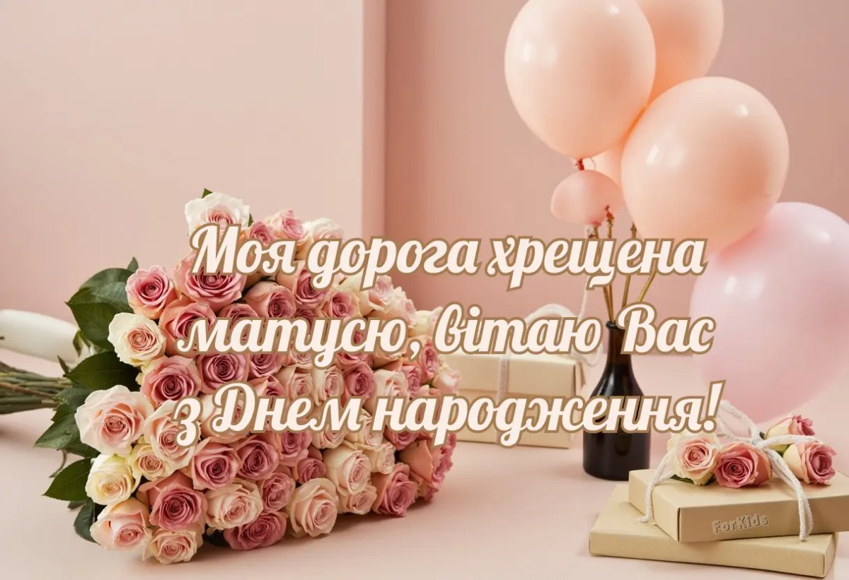 з днем народження хрещена картинки