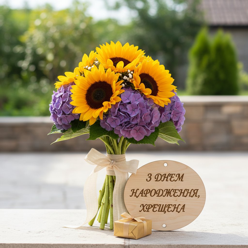 з днем народження хрещена картинки