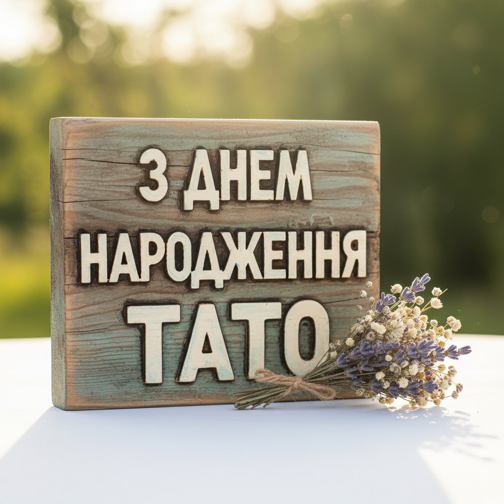 з днем народження тато