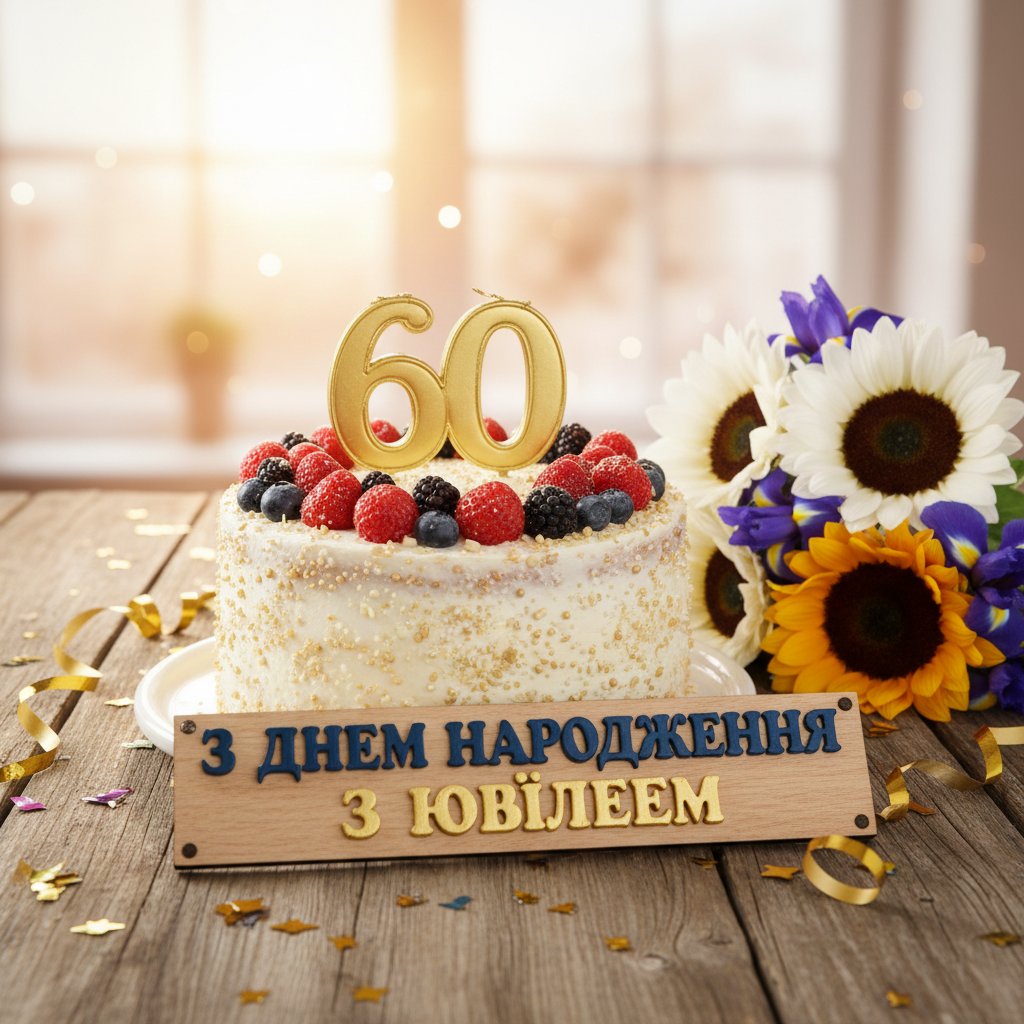 з днем народження з ювілеєм