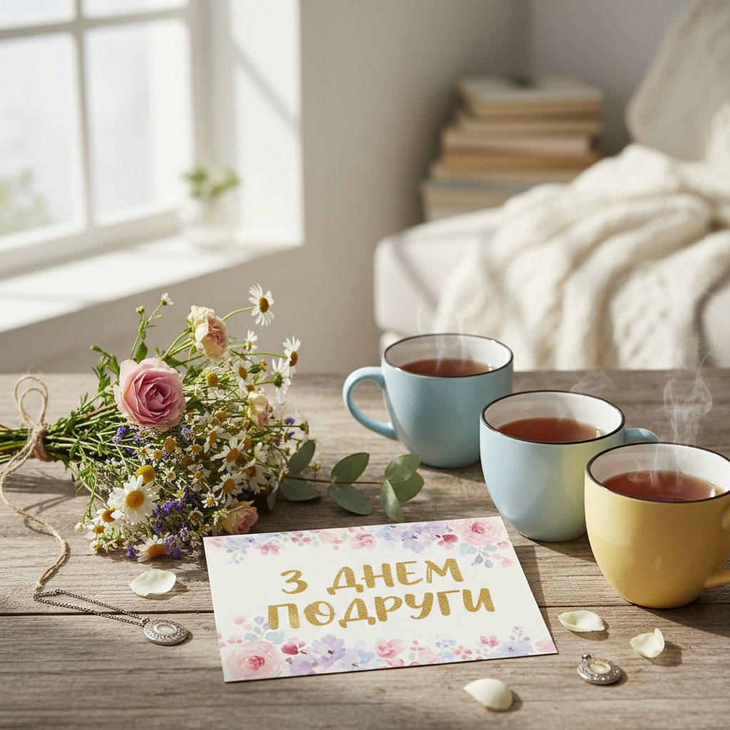 з днем подруги українською