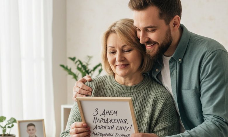 зворушливі привітання з днем народження дорослого сина